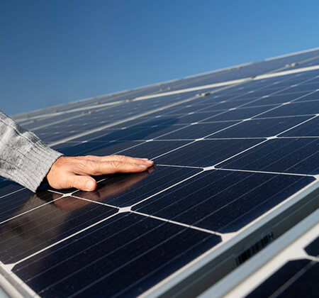 solar panel mounting foundation